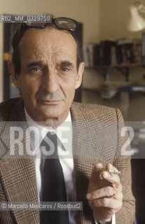 Rome, 1981. Italian biologist Giorgio Tecce / Roma, 1981. Il biologo Giorgio Tecce - ©Marcello Mencarini/Rosebud2