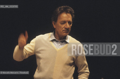 Russian conductor Yuri Temirkanov, 1992 / Il direttore dorchestra Yuri Temirkanov, 1992 - ©Marcello Mencarini/Rosebud2