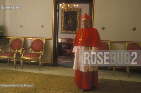 Genoa, 2000, Cardinal Dionigi Tettamanzi / Genova, 2000. Il cardinale Dionigi Tettamanzi - ©Marcello Mencarini/Rosebud2