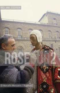 Costume designer Umberto Tirelli, Florence 1986 / Il costumista Umberto Tirelli, Firenze 1986 - ©Marcello Mencarini/Rosebud2