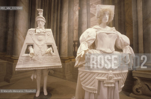 Florence, 1986. Theater costumes by Italian costume designer Umberto Tirelli / Firenze, 1986. Costumi teatrali del costumista Umberto Tirelli - ©Marcello Mencarini/Rosebud2