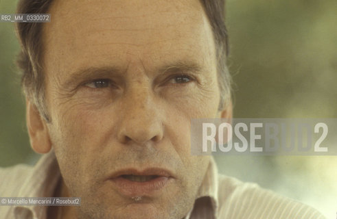 French actor Jean-Louis Trintignant, about 1985 / Lattore Jean-Louis Trintignant, 1985 circa - ©Marcello Mencarini/Rosebud2