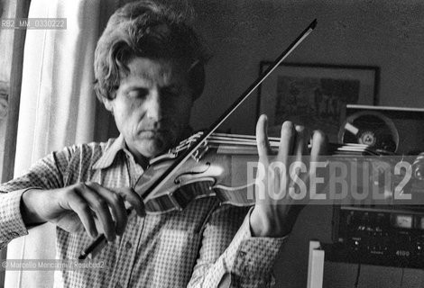 Venice, 1979. Italian violinist Uto Ughi / Venezia, 1979. Il violinista Uto Ughi - ©Marcello Mencarini/Rosebud2