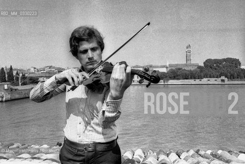 Venice, 1979. Italian violinist Uto Ughi / Venezia, 1979. Il violinista Uto Ughi - ©Marcello Mencarini/Rosebud2