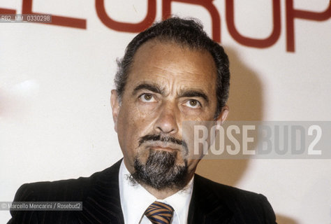 Italian engineer and science writer Roberto Vacca (about 1980) / Roberto Vacca, ingegnere e divulgatore scientifico - ©Marcello Mencarini/Rosebud2