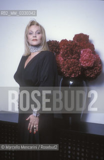 Padua, 1991. Italian mezzo-soprano Lucia Valentini Terrani in her house / Padova, 1991. Il mezzo soprano Lucia Valentini Terrani nella sua casa - ©Marcello Mencarini/Rosebud2