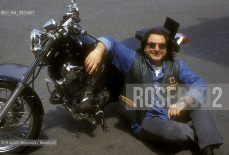 Rome, 1996. Italian comic actor Sergio Vastano / Roma, 1996. Lattore comico Sergio Vastano - ©Marcello Mencarini/Rosebud2