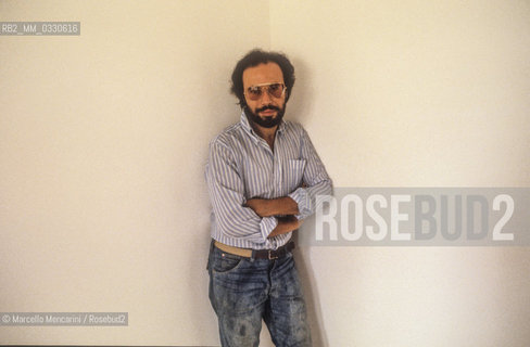 Italian pop singer Antonello Venditti (about 1985) / Il cantante Antonello Venditti (1985 circa) - ©Marcello Mencarini/Rosebud2