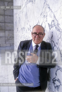 Italian movie critic and cinema historian Mario Verdone (1995) / Mario Verdone, storico e critico cinematografico (1995) - ©Marcello Mencarini/Rosebud2