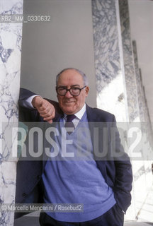 Italian movie critic and cinema historian Mario Verdone (1995) / Mario Verdone, storico e critico cinematografico (1995) - ©Marcello Mencarini/Rosebud2