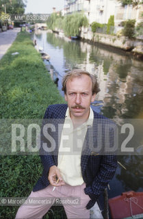 Venice Lido, Venice Film Festival 1981. German actor Rüdiger Vogler, starred in Die bleierne Zeit (The Years of Lead) by Margarethe von Trotta, winner of the Golden lion Award for best film / Lido di venezia, Mostra del Cinema di Venezia 1981. Lattore Rudiger Vogler, interprete del film Die bleierne Zeit (Anni di piombo) di Margarethe von Trotta, vincitrice del Leone doro per il miglior film - ©Marcello Mencarini/Rosebud2