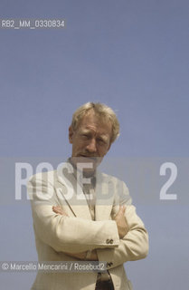 Venice Lido, Venice Film Festival, about 1980. Swedish actor Max von Sidow / Lido di venezia, mostra del Cinema di Venezia, 1980 circa. Lattore Max von Sydow - ©Marcello Mencarini/Rosebud2