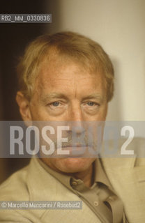 Venice Lido, Venice Film Festival, about 1980. Swedish actor Max von Sidow / Lido di venezia, mostra del Cinema di Venezia, 1980 circa. Lattore Max von Sydow - ©Marcello Mencarini/Rosebud2