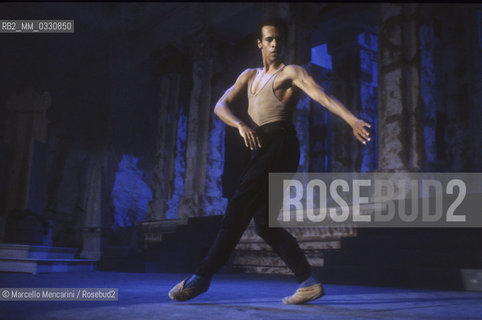 French ballet dancer Eric Vu An, 1991 / Il ballerino Eric Vu An, 1991 - ©Marcello Mencarini/Rosebud2