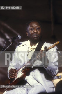 Blues musician Muddy Waters (real name: McKinley Morganfield) / Il musicista blues Muddy Waters (nome darte di McKinley Morganfield) - ©Marcello Mencarini/Rosebud2