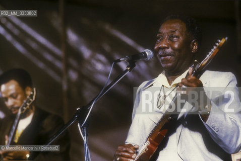 Blues musician Muddy Waters (real name: McKinley Morganfield) / Il musicista blues Muddy Waters (nome darte di McKinley Morganfield) - ©Marcello Mencarini/Rosebud2