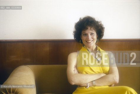 American actress Sigourney Weaver, about 1988 / Lattrice Sigourney Weaver, 1988 circa - ©Marcello Mencarini/Rosebud2