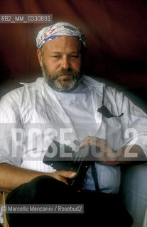 Venice Lido, Venice Film Festival 1988. American photographer Bruce Weber / Lido di Venezia, Mostra del Cinema di Venezia 1988. Il fotografo Bruce Weber - ©Marcello Mencarini/Rosebud2