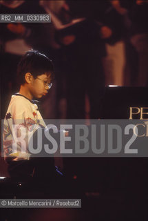 Child pianist Wesley Chu, 1999 / Il pianista bambino Wesley Chu, 1999 - ©Marcello Mencarini/Rosebud2