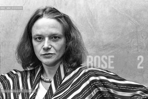 U.S. poet Anne Waldman in Rome to attends the First Festival of the Poets held on the beach of Castelporziano, near Rome (1979) / La poetessa Ann Waldman a Roma per partecipare al Primo Festival dei poeti che si è svolto sulla spiaggia di Castelporziano, vicino a Roma - ©Marcello Mencarini/Rosebud2