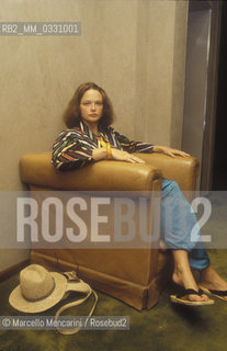 U.S. poet Anne Waldman in Rome to attends the First Festival of the Poets held on the beach of Castelporziano, near Rome (1979) / La poetessa Ann Waldman a Roma per partecipare al Primo Festival dei poeti che si è svolto sulla spiaggia di Castelporziano, vicino a Roma - ©Marcello Mencarini/Rosebud2