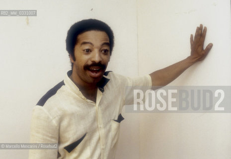 Jazz drummer Tony Williams, about 1985 / Il batterista jazz Tony Williams, 1985 circa - ©Marcello Mencarini/Rosebud2