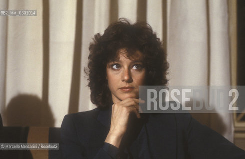 American actress Debra Winger (1984) / Lattrice Debra Winger (1984) - ©Marcello Mencarini/Rosebud2