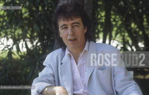 Rolling Stones bassist Bill Wyman (about 1980) / Il bassista dei Rolling Stones Bill Wyman (1980 circa) - ©Marcello Mencarini/Rosebud2