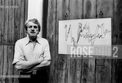 Venice, 1982. Greek composer Iannis Xenakis / Venezia, 1982. Il compositore Iannis Xenakis - ©Marcello Mencarini/Rosebud2