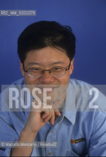 Milan 1998, Jerry Yang, founder and CEO of the Internet search engine Yahoo / Mialno, 1998. Jerry Yang, fondatore e CEO del motore di ricerca Yahoo - ©Marcello Mencarini/Rosebud2