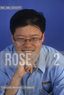 Milan 1998, Jerry Yang, founder and CEO of the Internet search engine Yahoo / Mialno, 1998. Jerry Yang, fondatore e CEO del motore di ricerca Yahoo - ©Marcello Mencarini/Rosebud2