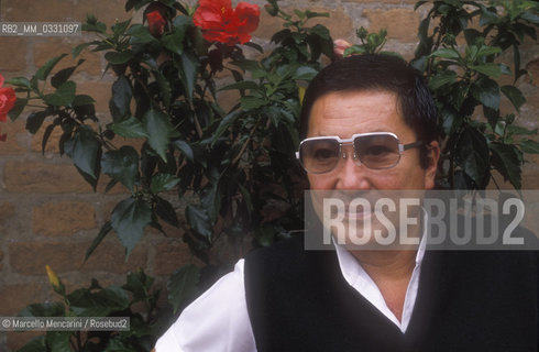 Venice Lido, Venice Film Festival 1989. Japanese actor Kinnosuke Yorozuia / Lido di Venezia, Mostra del Cinema di Venezia 1989. Lattore giapponese Kinnosuke Yorozuia - ©Marcello Mencarini/Rosebud2