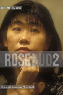 Rome, 1996. Japanese writer Banana Yoshimoto / Roma, 1996. La scrittrice giapponese Banana Yoshimoto - ©Marcello Mencarini/Rosebud2