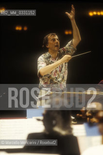 Venice, 1995. German director Lothar Zagrosek / Venezia, 1995. Il direttore dorchestra tedesco Lothar Zagrosek - ©Marcello Mencarini/Rosebud2