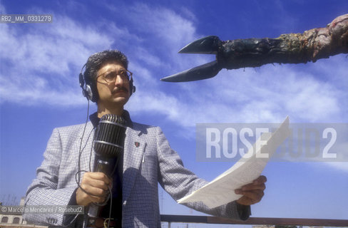 Rome, 1987. Italian TV author Aldo Zappalà / Roma, 1987. Lautore televisivo Aldo Zappalà - ©Marcello Mencarini/Rosebud2