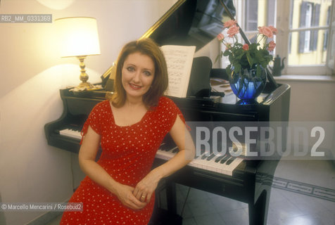 American pianist Karen Zereconsky, 1998 / La pianista Karen Zereconsky, 1998 - ©Marcello Mencarini/Rosebud2