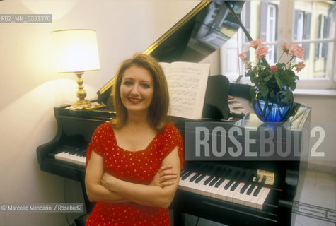 American pianist Karen Zereconsky, 1998 / La pianista Karen Zereconsky, 1998 - ©Marcello Mencarini/Rosebud2