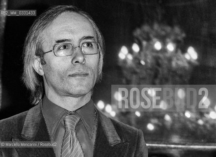 Venice, Caffé Florian, about 1980. Argentinian pianist Jorge Zulueta / Venezia, Caffè Florian, 1980 circa. Il pianista argentino Jorge Zulueta - ©Marcello Mencarini/Rosebud2