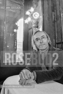 Venice, Caffé Florian, about 1980. Argentinean pianist Jorge Zulueta / Venezia, Caffè Florian, 1980 circa. Il pianista argentino Jorge Zulueta - ©Marcello Mencarini/Rosebud2