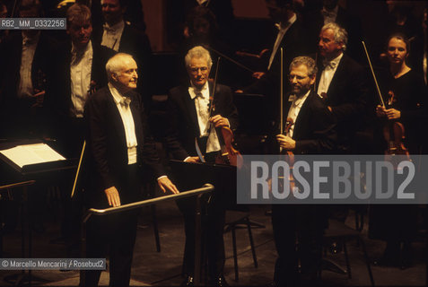 Conductor Carlos Kleiber, Cagliari, Teatro Lirico, February 1999 - ©Marcello Mencarini/Rosebud2