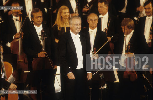 Conductor Carlos Kleiber, Pompei 1987 - ©Marcello Mencarini/Rosebud2