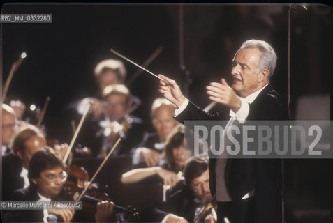 Conductor Carlos Kleiber, Pompei 1987 - ©Marcello Mencarini/Rosebud2