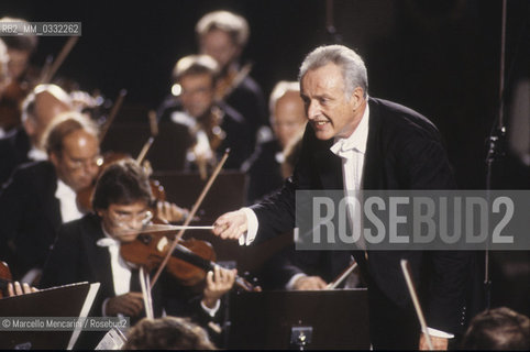 Conductor Carlos Kleiber, Pompei 1987 - ©Marcello Mencarini/Rosebud2