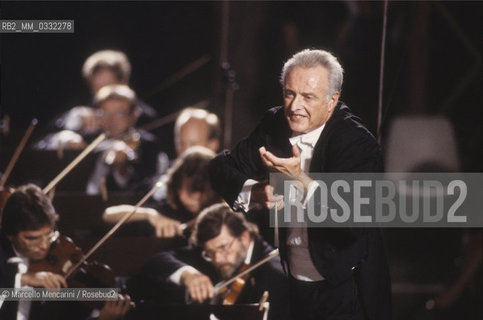 Conductor Carlos Kleiber, Pompei 1987 - ©Marcello Mencarini/Rosebud2