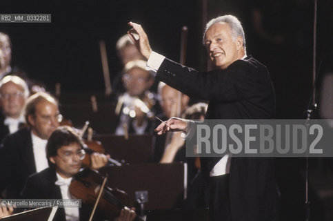 Conductor Carlos Kleiber, Pompei 1987 - ©Marcello Mencarini/Rosebud2