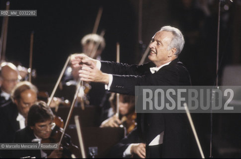 Conductor Carlos Kleiber, Pompei 1987 - ©Marcello Mencarini/Rosebud2