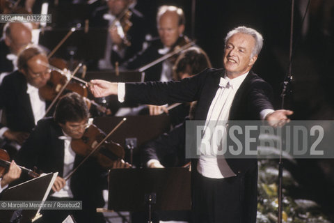 Conductor Carlos Kleiber, Pompei 1987 - ©Marcello Mencarini/Rosebud2