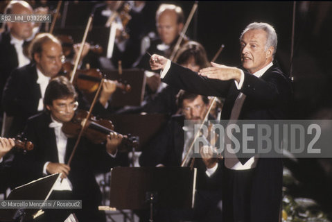 Conductor Carlos Kleiber, Pompei 1987 - ©Marcello Mencarini/Rosebud2