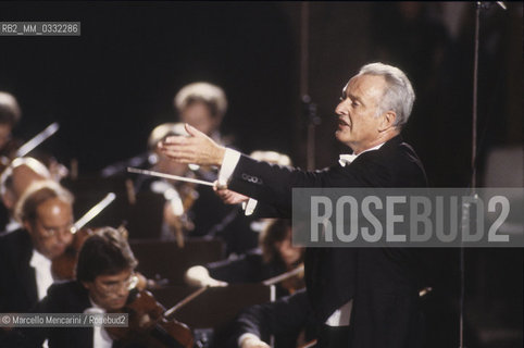 Conductor Carlos Kleiber, Pompei 1987 - ©Marcello Mencarini/Rosebud2