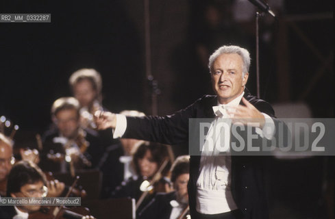 Conductor Carlos Kleiber, Pompei 1987 - ©Marcello Mencarini/Rosebud2